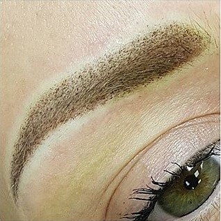 Коррекция татуажа бровей фото до и после - The Lashes