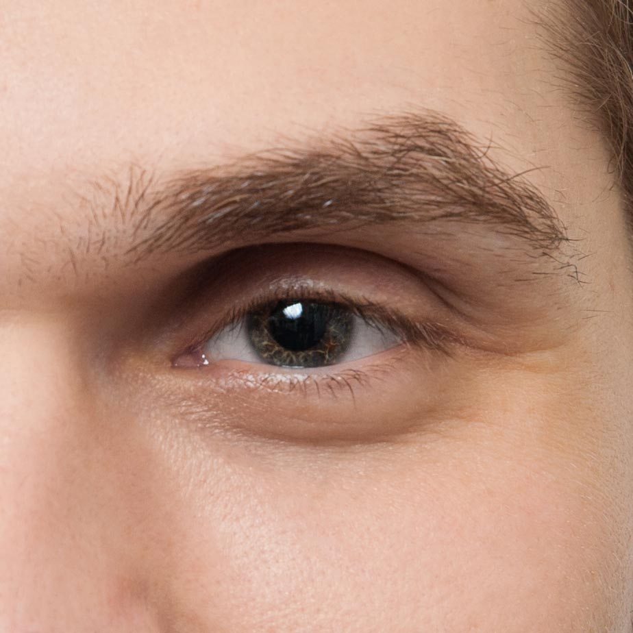 Коррекция мужских бровей фото до - The Lashes