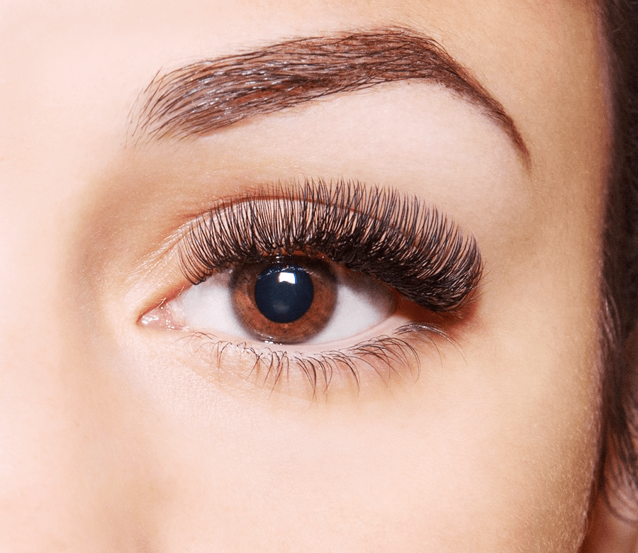 Голливудское наращивание ресниц 4D, 5D, 6D после - The Lashes